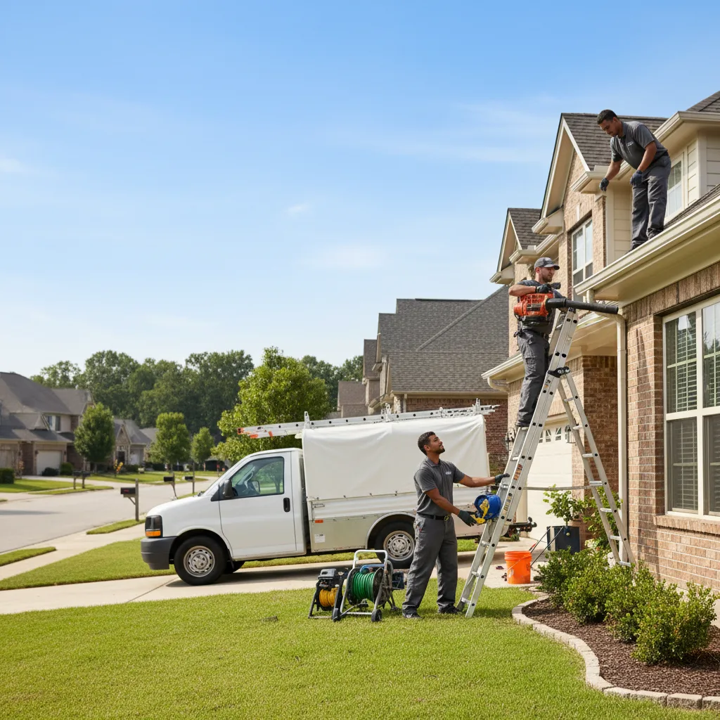 Home Gutter Service in Huntsville, AR near me